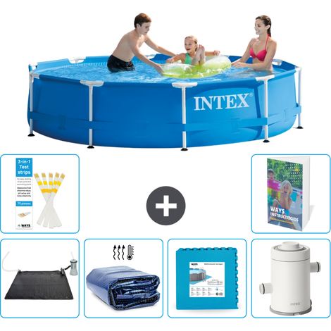 Frame Pool Rund - 305x76 cm - 7-teilig S166