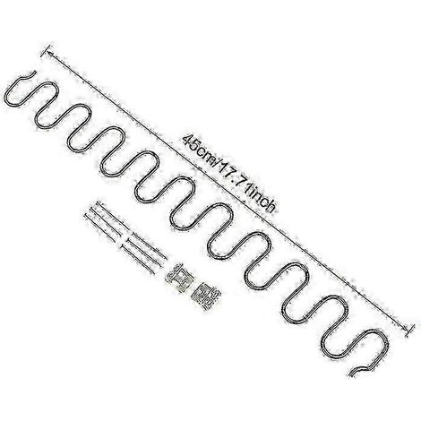 Ersatzfedern für Sofas und Sessel mit Clips – Erhältlich in den Längen 45/50/60/65/70 cm (1/5)