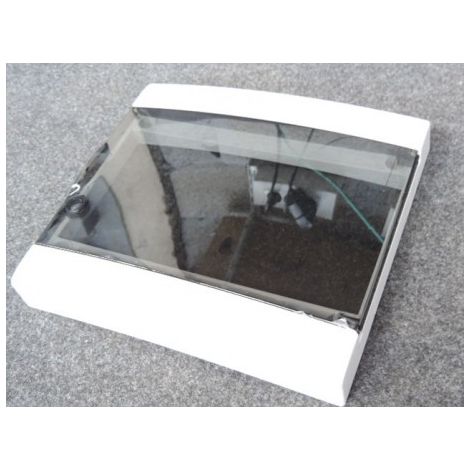 Porte transparente pour coffret modulaire 1 rangée 13M intérieur ALTERNATIVE ELEC AE40021