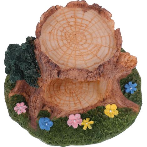 en résine en forme de souche d arbre petite souche
