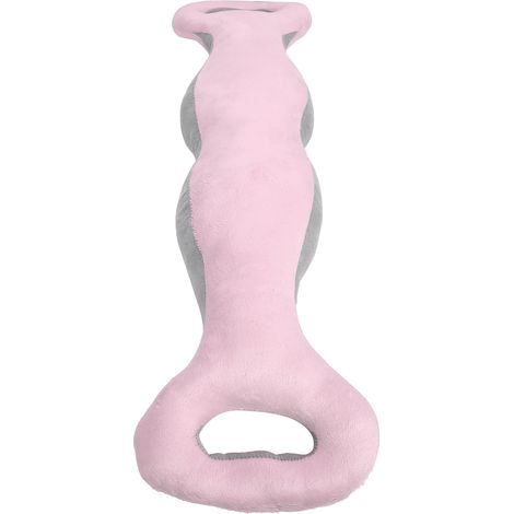 Lot de 1 Bande élastique yoga extensible, tissu doux, sangle d'étirement pour exercice domestique, rose, fitness intérieur. (1/5)