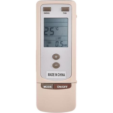 (Blanc)Télécommande de Climatiseur pour GREE Y512 Y502 -Timesquare (1/4)