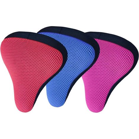 Housse de selle de vélo - Housse de selle rembourrée et respirante pour VTT - Housse de selle confortable (1/5)