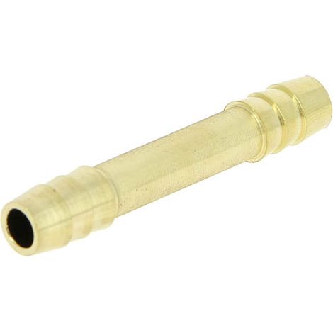 Raccord laiton égal cannelé Ø8 mm – Filetage plomberie pour tuyaux – Matériau laiton durable – Applications plomberie spécifiques