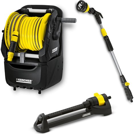 Kärcher Premium Schlauchträger HR 7.315 + Rechteckregner OS + Premium Giessstab (1/5)