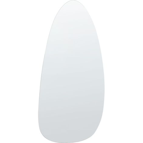 Wall Mounted Hanging LED Mirror 130 x 60 cm Modern Contemporary Bathroom Vanity Make-Up Bedroom ROYER (1/5)