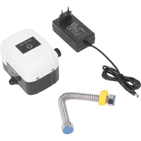 Pompe de surpression 180W pour chauffe-eau solaire domestique, tuyau DC24V, prise UE AC100-240V (1/5)