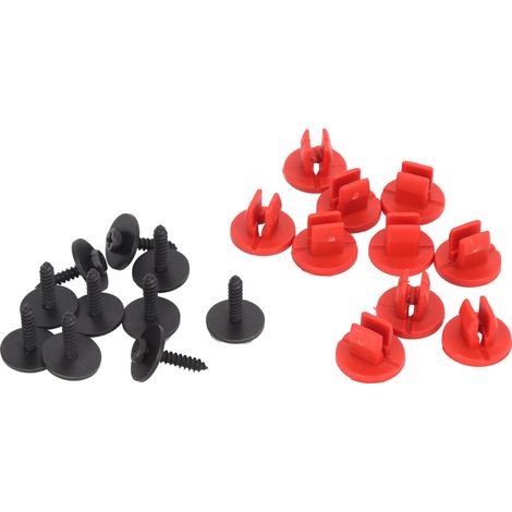 10 Fixations Caches Moteur Soubassement Protection 1019377 Compatible Ford Mondeo (1/5)