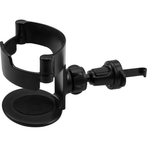 Porte-gobelet pour bouche d'aération de voiture, robuste, antidérapant, portable, léger, conception peu encombrante, assemblage facile, support de bouteille et support de cendrier pour les voyages en
