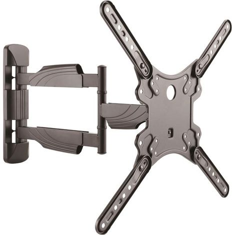 startechcom FPWARTB1M support mural TV noir acier (1/3)