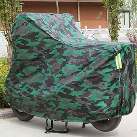 and Motorcycle Cover with Lock Hole Aluminum Material XXL (1/5)