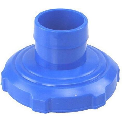 Adaptateur de raccordement pour tuyau d'écumoire de piscine, bleu (1/5)