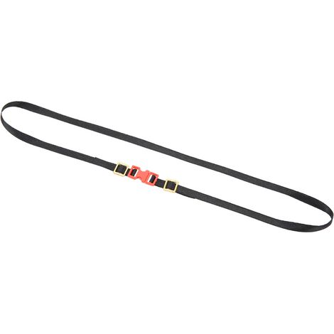 Sangles d'arrimage robustes à longueur réglable pour barres de toit de voitures RC à l'échelle 1/10 (rouge) (1/5)