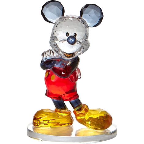 Statuette de collection Mickey Mouse en acrylique facetté (1/4)