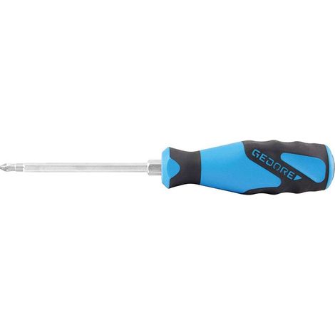 Tournevis cruciforme avec capuchon de frappe, Tournevis, Manche à 3 composants, Longueur 185 mm, Outil, 2160SK PH 1 (1/2)