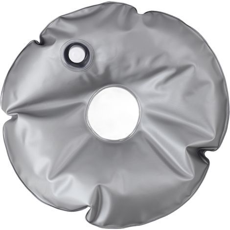 Support pliable pliant parapluie rond extérieur base gonflable sac lesté eau (1/5)