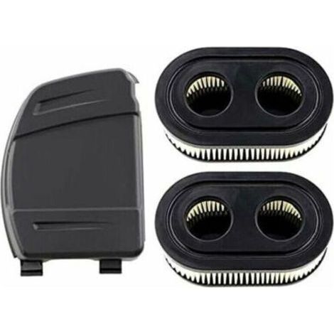 Ensemble de 2 Filtres à Air avec Couvercle de Filtre à Air pour Moteurs Briggs & Stratton 550E, 575EX, 575IS, 625EXI, 650EXI, 675EXI, 675IS, Remplace les Pièces 594106, 798339, 798452, 593260.-DPZO..D (1/4)