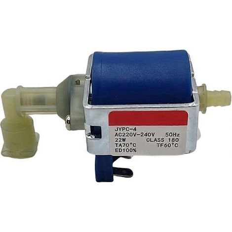 Pompe à eau pour machine à café 220V-240V 50Hz 22WC, adaptée aux machines à expresso, pompe haute pression à faible débit, compatible. (1/5)
