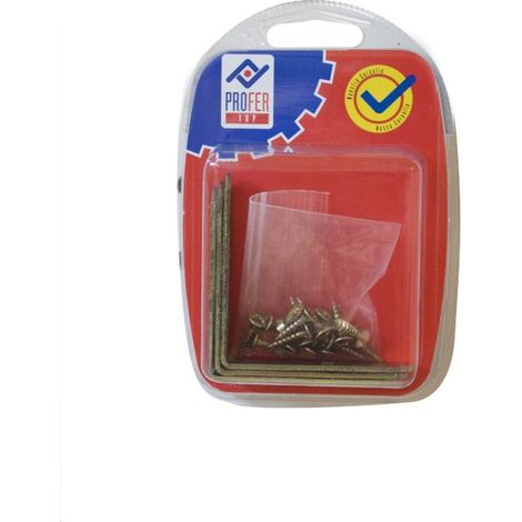 ANGOLO RINFORZO BICRO BL 4 PZ - 60X60 MM