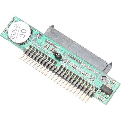 Adaptateur SATA vers IDE professionnel 1,5 Gbit/s SATA femelle vers IDE mâle 44 broches pour disque dur ATA 133, convertisseur série CD/DVD (1/5)