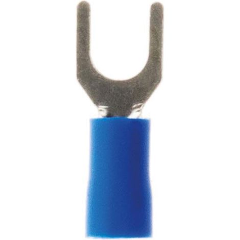 10 cosses fourches Ø5mm - Bleu - Zenitech