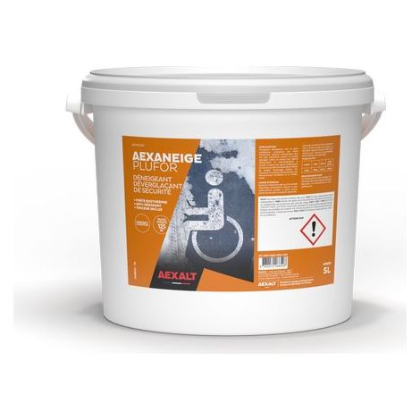 Quitanieves, descongelante de seguridad, Aexaneige plufor, 25L - AEXALT - AN666