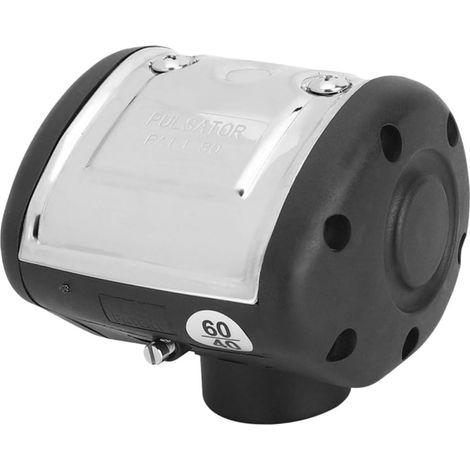 Pulsateur Pneumatique Réglable 2 Sorties pour Plastique et Acier Inoxydable Accessoire Robuste Machine à Traire Vache pour Usage en Ferme Laitière (1/5)