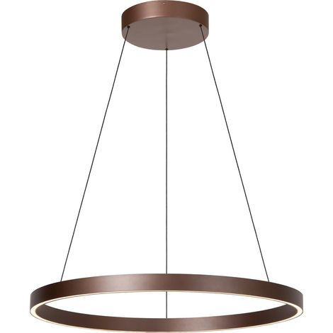 Lampe pendante de conception Liane brun rouille Ø 80cm - 46404/80/97 (1/2)