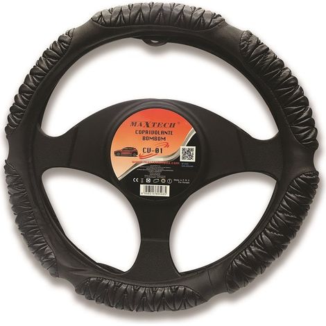 TRADE SHOP - Coprivolante Fodera Sterzo Universale Per Interno Auto Estate Inverno Maxtech Cv-01 -