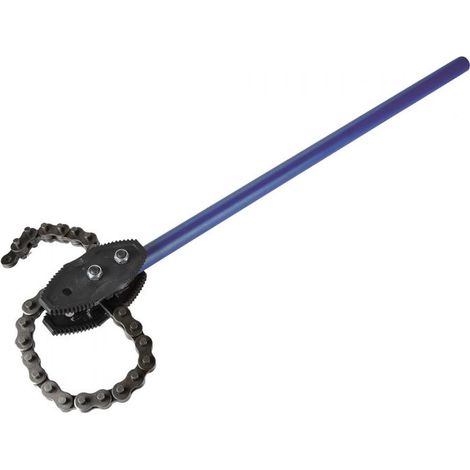 Clé à chaîne travaux lourds 900 mm (4 tube gas) ALYCO 111344