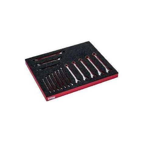 Bahco Fit&Go 2/3 Einlage metrischer Ring-Maulschlüssel und Knarren-Ringschlüssel - 13-tlg. (1/5)
