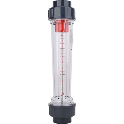 Débitmètre à tube plastique LZS-40 (D) - Haute précision - Plage de mesure : 1-10 m³/h