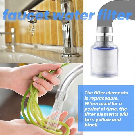 Filtre à eau pour robinet à 10 pièces, adoucisseur d'eau dure pour la cuisine --- (1/5)