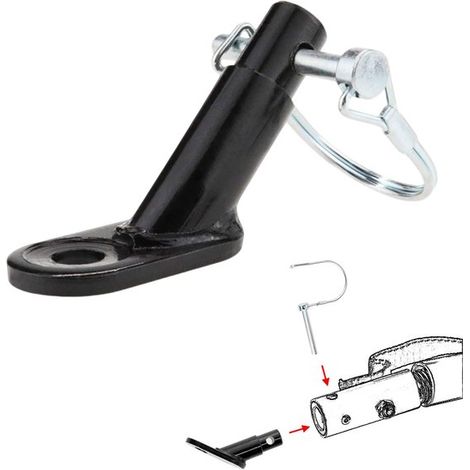 Attelage pour remorque de vélo, adaptateur pour vélo, accessoires pour remorque, adaptateurs d'attelage pour vélos, VTT, remorques pour chiens, remorques pour enfants (1/5)
