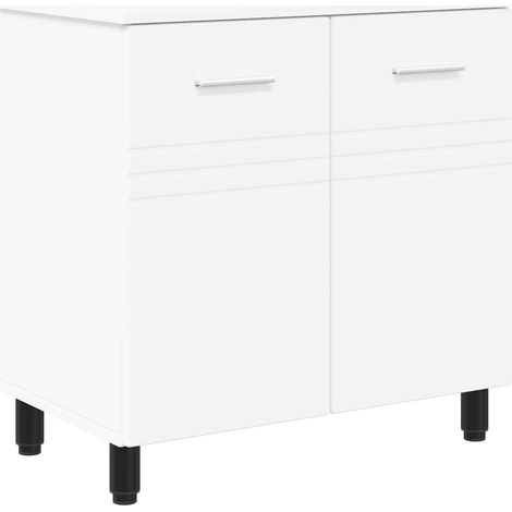 Bathroom Vanity Unit White 60 x 35 x 60 cm Engineered Wood vidaXL