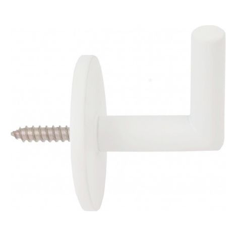 Gonds Contemporains Blancs Mats 30mm - Inventiv