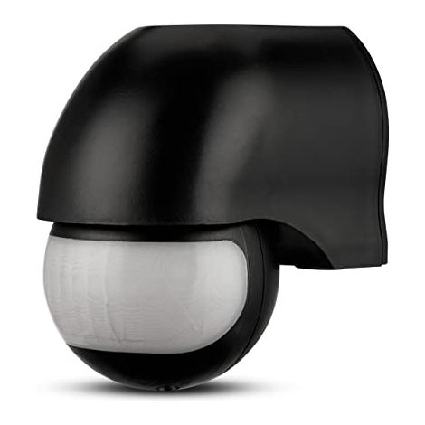 Rilevatore di movimento 110g IP44 nero (per 3) (1/4)