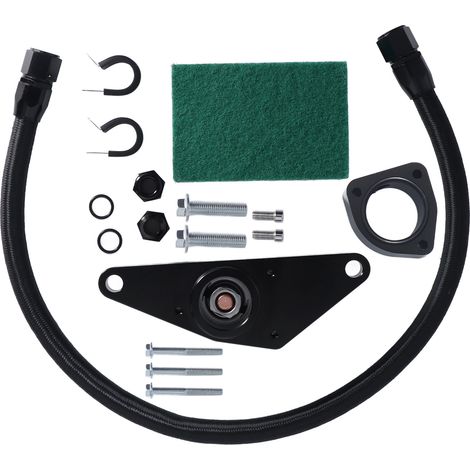 Kühlmittel-Bypass-Kit, Ersatz-Kühlmittel-Bypass-Schlauchsatz aus Aluminiumlegierung für 5,9L und 6,7L. (1/5)