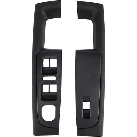 Pour Skoda Superb, poignée de porte avant gauche et droite, boîtier d'accoudoir intérieur, cadre de poignée, boîtier de commande de levage noir (1/5)