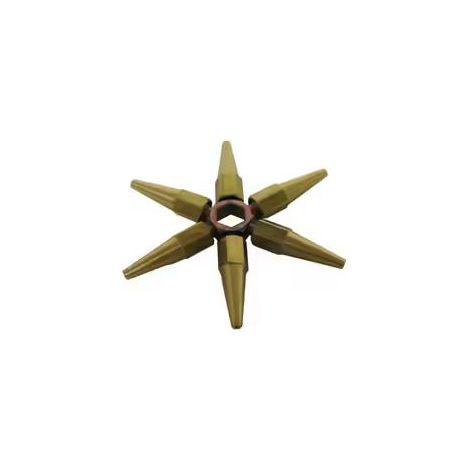 Accessorio saldatura GCE Charledave 6 ugelli filettatura
