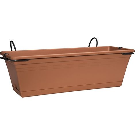JARDINERA BALCON+BANDEJA TIERRA - 50 CM
