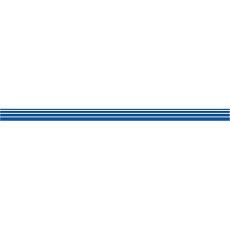 Lot 2 bandes 52mm x 1m - Lignes Progressives Bleu - 4640990
