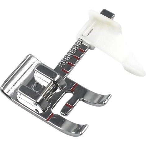 Pied-de-biche À Guidage Réglable - Pour Machines À Coudre Domestiques À Pied Bas - Compatible Règles Et Jauges - 1 Pièce (1/5)