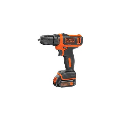 TRAPANO AVVITATORE BATTERIA LITIO 10,8V (BDCDD12QW)  1 batteria Litio da 1,5 Ah    BLACK&DECKER