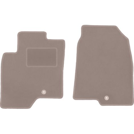 Tapis avant beiges pour : Chevrolet Captiva SUV (2006-2017) (1/5)