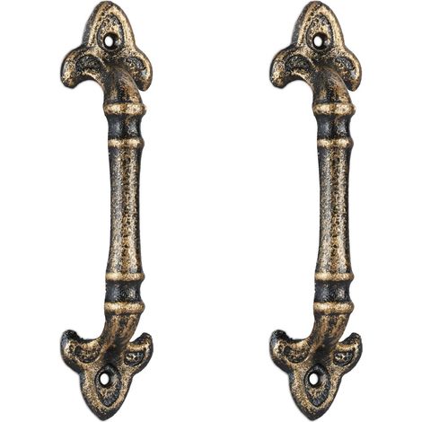 Tiradores para muebles vintage pack de 2