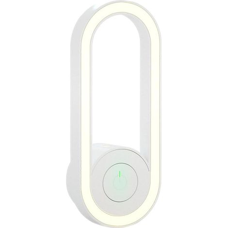 1 répulsif anti-moustiques électrique, ultrasonique avec veilleuse LED, silencieux 360°, pour chambre et intérieur (1/5)