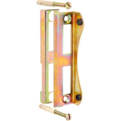 Gâche pour boîtiers de serrure galvanisée hauteur:188 mm Profondeur:40 mm (1/2)