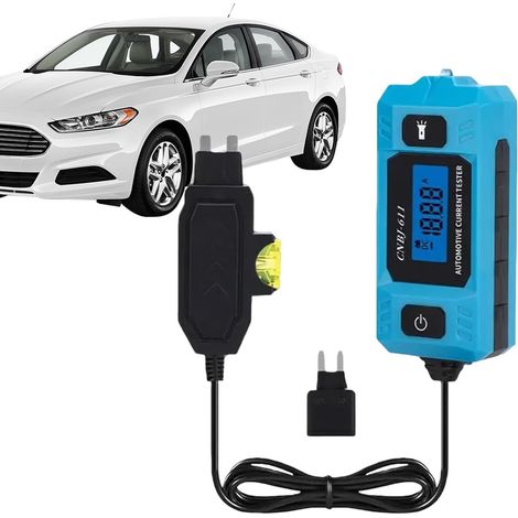 Testeur de relais de voiture  Détecteur de relais de voiture pour courant, détecteur de circuit précis, pour camions, remorques, véhicules utilitaires, moteur extérieur (1/5)