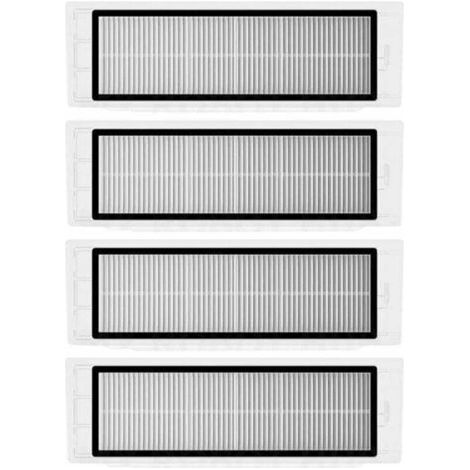 4er-Pack HEPA-Filter für Xiaomi Roborock S6 S5 MAX S60 S65 S5 S50 S55 E25 E35 Staubsauger
